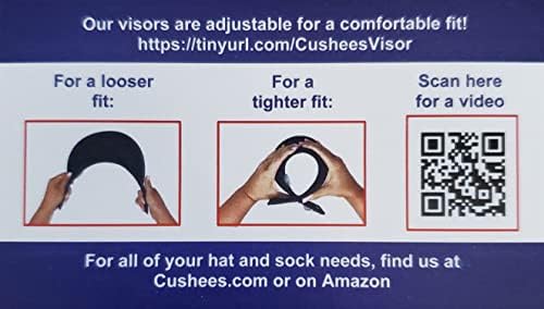 Cushees.com ™ slip-on visor [733 חמוצים]